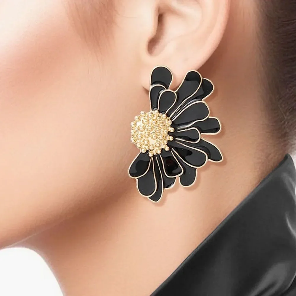 Flower  earrings  M839